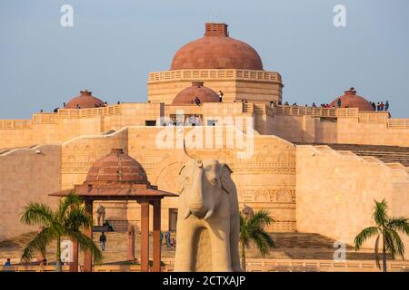 Indien, Uttar Pradesh, Lucknow, Dr. Ambedkar Park Stockfoto