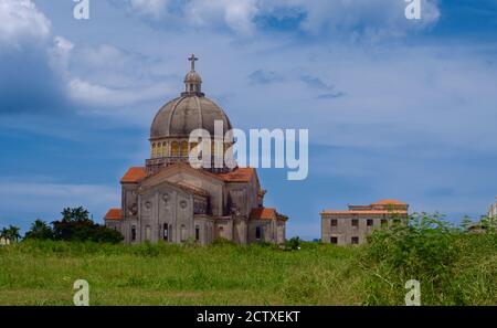 Schöne Aufnahme der Kirche Christi von Jesus de Miramar in Havanna, Kuba Stockfoto