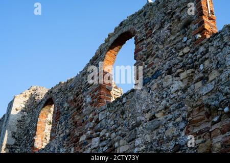 Greyfriars Monastrey - Dunwich Stockfoto