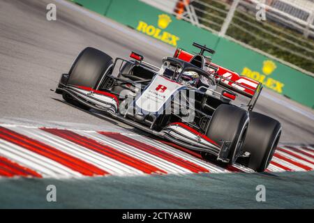 08 GROSJEAN Romain (Fra), Haas F1 Team VF-20 Ferrari, Aktion während des Formel 1 VTB Grand Prix von Russland 2020, vom 25. Bis 27. September 2020 auf dem so Stockfoto
