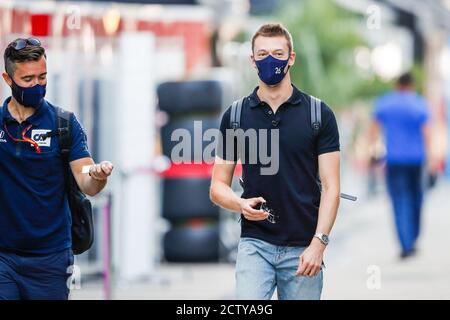 KVYAT Daniil (rus), Scuderia AlphaTauri Honda AT01, Portrait während der Formel 1 VTB Russian Grand Prix 2020, vom 25. Bis 27. September 2020 auf der so Stockfoto