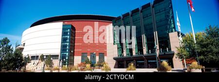 Gebäude in einer Stadt, Pepsi Center, Denver, Denver County, Colorado, USA Stockfoto