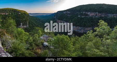 Cloudland Canyon State Park in Rising Fawn, Georgia, USA Stockfoto