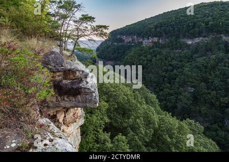 Cloudland Canyon State Park in Rising Fawn, Georgia, USA Stockfoto