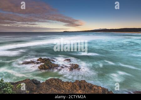 One Tree Beach in Tuross Head an der Südküste von NSW, Australien Stockfoto