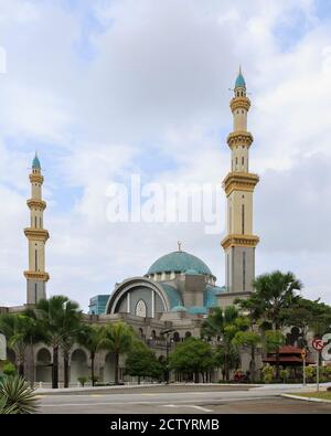 Kuala Lumpur, Malaysia: Moschee Des Bundesgebiets / Masjid Wilayah Persekutuan (Kuala Lumpur) Stockfoto