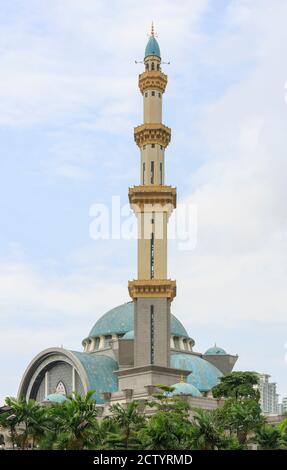 Kuala Lumpur, Malaysia: Moschee Des Bundesgebiets / Masjid Wilayah Persekutuan (Kuala Lumpur) Stockfoto