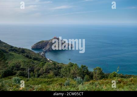 Einsiedelei San Juan de Gaztelugatxe im Baskenland, Spanien Stockfoto