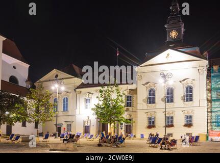 Brünn (Brünn): Neues Rathaus in der Altstadt, Jihomoravsky, Südmähren, Südmähren, Tschechisch Stockfoto