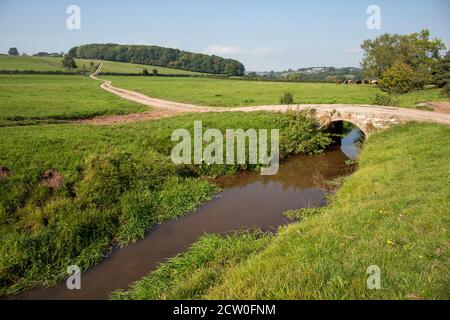 Brücke im Goldenen Tal Stockfoto