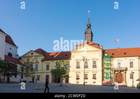 Brünn (Brünn): Neues Rathaus in der Altstadt, Jihomoravsky, Südmähren, Südmähren, Tschechisch Stockfoto