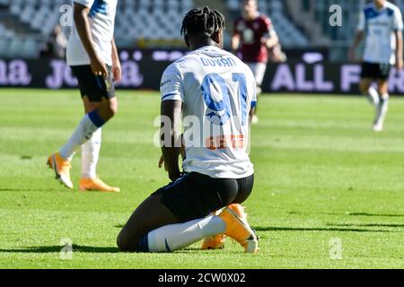 Turin. Serie A Tim 2020/2021 Liga Spiel. Turin gegen Atalanta. Olympisches Stadion Im Bild: Duvan Zapata Stockfoto