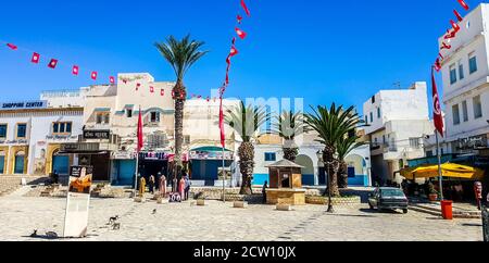 Platz in Medina von Sousse. Tunesien Stockfoto