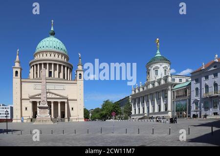 Potsdam Alter Markt Stockfoto