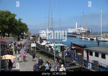 Warnemünde Stockfoto