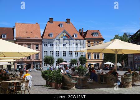 Stralsund Old Market Stockfoto