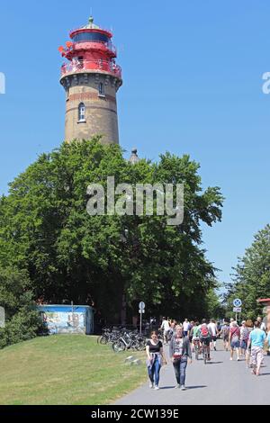 Rügen Peilturm Kap Arkona Stockfoto