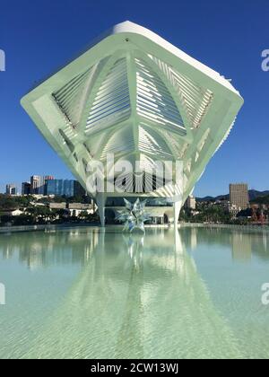 Rio de Janeiro - Brasilien - Juli 30 2019 - Museum of Tomorrow Stockfoto