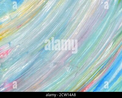 Abstrakt Aquarell gemalten Muster Hintergrund Nahaufnahme Stockfoto