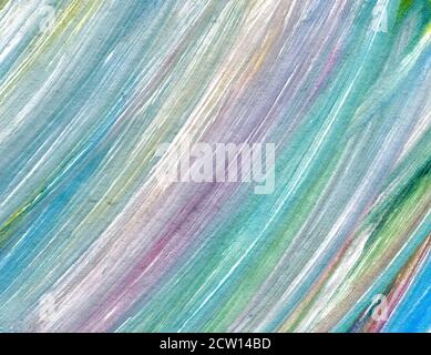 Abstrakt Aquarell gemalten Muster Hintergrund Nahaufnahme Stockfoto