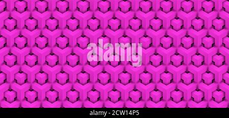 Abstrakt polygonalen sechseckigen nahtlose Muster Hintergrund Stockfoto