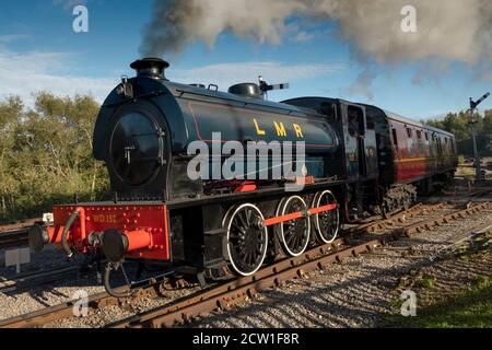 Dean Forest Railway am Bahnhof Lydney Junction, Gloucestershire, Großbritannien Stockfoto