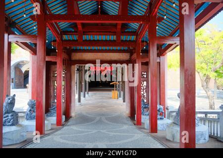 Da Nang, Vietnam. März 24 2020. Verlassen Ba Na Hills Sun World auf COVID-19 Quarantäne. Stockfoto