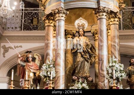 Chipiona, Spanien. Die Iglesia de Ntra Sra de la O (Kirche unserer Lieben Frau vom O) Stockfoto