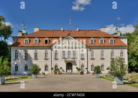 Barockpalast in Nieborów, Polen Stockfoto