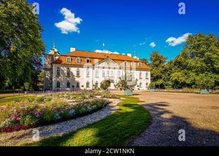 Barockpalast in Nieborów, Polen Stockfoto