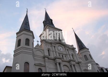 St. Louis Cathedral New Orleans Stockfoto