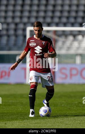 Turin, Italien. September 2020. Nicola Murru (Turin FC) während Torino vs Atalanta, italienische Serie A Fußballspiel in Turin, Italien, September 26 2020 Kredit: Unabhängige Fotoagentur/Alamy Live Nachrichten Stockfoto