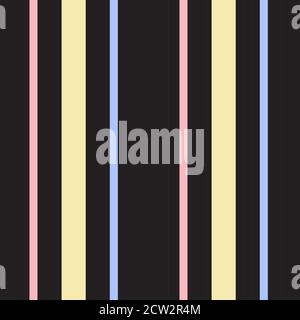 Regenbogen gestreift nahtlose Muster Hintergrund geeignet für Mode-Textilien, Stock Vektor