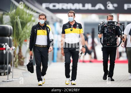 ABITEBOUL Cyril (fr), Geschäftsführer des Renault F1 Teams, Portrait beim Formel 1 VTB Russian Grand Prix 2020, vom 25. Bis 27. September 2020 Uhr Stockfoto