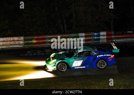 33 Engelhart Christian (ger), Muller Sven (ger), Preining Thomas (pol), Werner Dirk (ger), Falken Motorsport, Porsche 911 GT3 R, Aktion während der 20 Stockfoto