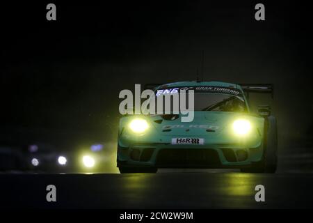 Engelhart Christian (ger), Falken Motorsports, Porsche 911 GT3 R, Portrait während der 2020 24 Stunden Nürburgring, auf der Nordschleife des N.rburgrings, f Stockfoto