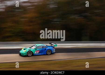 33 Engelhart Christian (ger), Muller Sven (ger), Preining Thomas (pol), Werner Dirk (ger), Falken Motorsport, Porsche 911 GT3 R, Aktion während der 20 Stockfoto