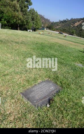 Los Angeles, Kalifornien, USA 24. September 2020 EIN allgemeiner Blick auf die Atmosphäre des Grabes von Rodney King im Forest Lawn Memorial Park am 24. September 2020 in Los Angeles, Kalifornien, USA. Foto von Barry King/Alamy Stockfoto Stockfoto