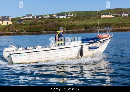 Irish Offshore Rowing Championships, Portmagee, County Kerry, Irland, September 2020 Stockfoto