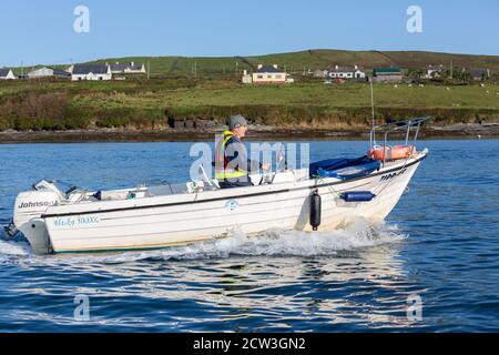 Irish Offshore Rowing Championships, Portmagee, County Kerry, Irland, September 2020 Stockfoto