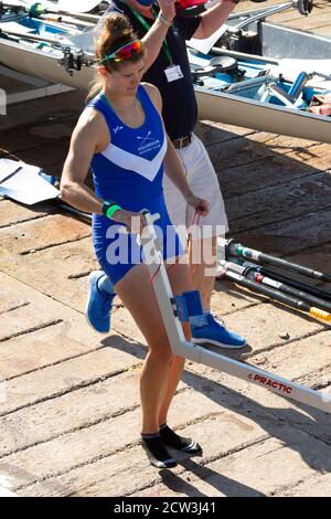 Irish Offshore Rowing Championships, Portmagee, County Kerry, Irland, September 2020 Stockfoto