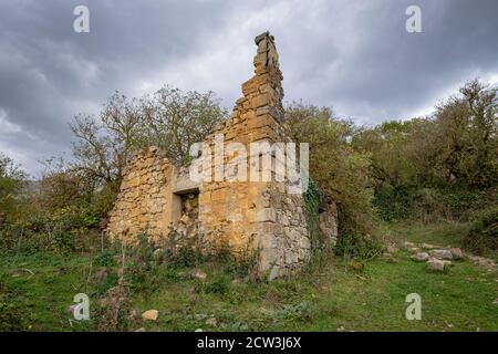 Villamardones, Parque Natural de Valderejo , municipio de Valdegovía, Alava, País Vasco, Spanien Stockfoto