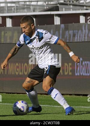 Turin, Italien. September 2020. 10 Alejandro Gomez (Atalanta) während Torino vs Atalanta, italienische Fußballserie EIN Spiel in Turin, Italien, September 26 2020 Quelle: Independent Photo Agency/Alamy Live News Stockfoto