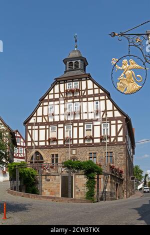 Rathaus, Homberg (Efze), Hessen, Deutschland Stockfoto