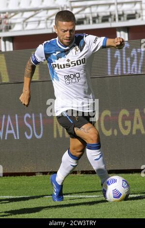 26. September 2020, Turin, Italien: Turin, Italien, , 26 2020. September 10 Alejandro Gomez (Atalanta) während des Spiels Torino gegen Atalanta - italienische Fußballserie A - Credit: LM/Claudio Benedetto (Credit Image: © Claudio Benedetto/LPS via ZUMA Wire) Stockfoto