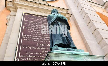 Die Storkyrkan oder St. Nikolaus Kirche, auch Stockholmer Kathedrale, ist die zweitälteste Kirche in Stockholm, Schweden. Es liegt in der Altstadt, n Stockfoto