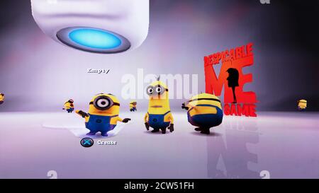 Despicable Me – Sony PlayStation 2 PS2 – redaktionelle Verwendung Nur Stockfoto