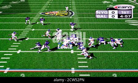 ESPN NFL Prime Time – Sony PlayStation 2 PS2 – Nur für redaktionelle Zwecke Stockfoto