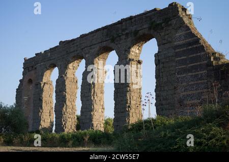 Reisen in der Zeit von Covid19. Frühling in Rom. Stockfoto