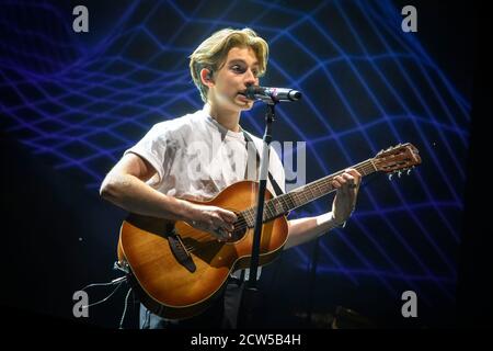 25. September 2020, Toronto, Ontario, Kanada: Der kanadische Sänger Johnny Orlando spielte eine ausverkaufte Show auf der OLG Play Stage in Toronto. Im Bild: JOHNNY ORLANDO (Bild: © Angel Marchini/ZUMA Wire) Stockfoto